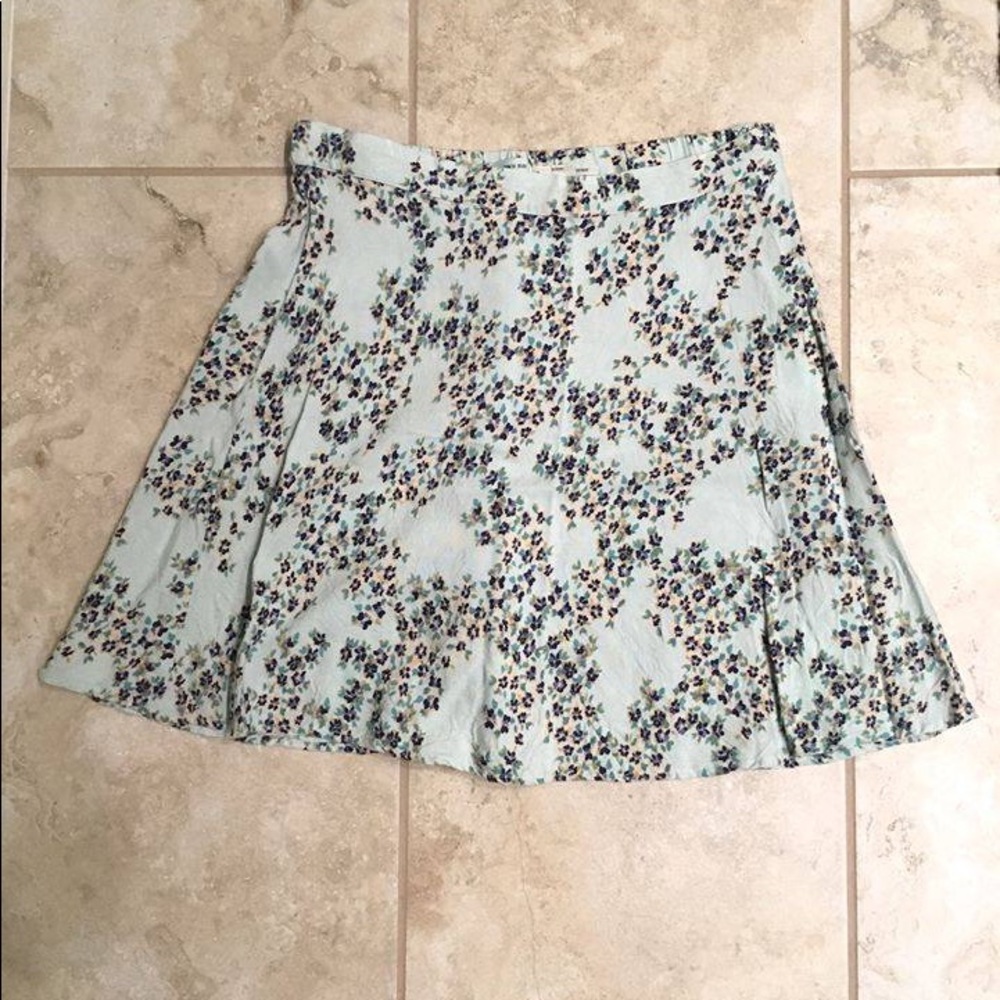 Anthropologie Kimchi Blue Floral Shirt - Sz Med